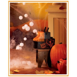 Illustration for article titled Halloween Bubble Fogger Delivers Targeted Strikes of Fog-Filled Bubbles to Your Eyes